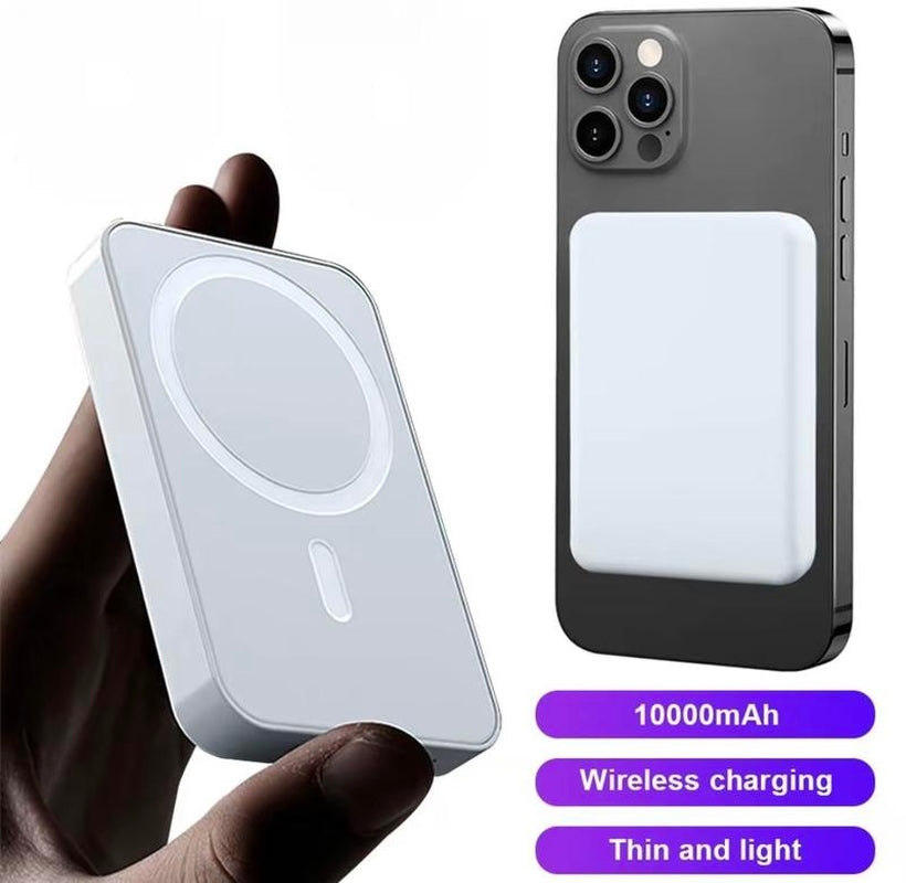 Wireless Magnetic Power Bank for Portable Charger, 5000Mah/10000Mah Charging , Slim Phone Battery Pack for Iphone 16/15/14/13/12/11Promax Smartphone