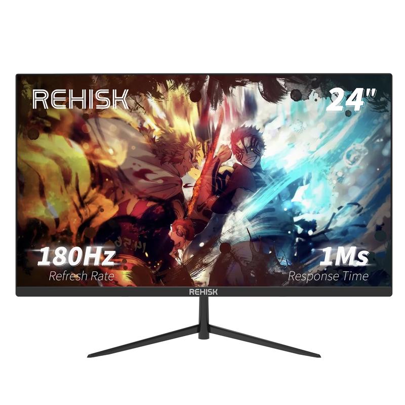 23.8'' 165Hz Gaming Monitors - FHD,IPS, 1Ms, Anti-Blue Light,Freesync & G-Sync,Speakers, HDMI/DP Ports for Gaming and Office Use Computer